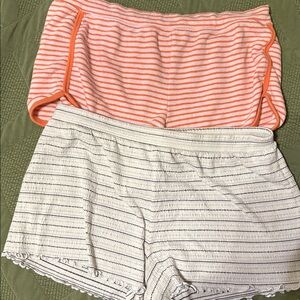LOVE by Gap pajama short bundle